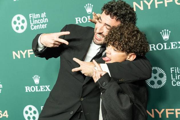 October 3, 2026, Bronx, New York, USA: Jordan Firstman and Reggie Absolom attend screening of Club Kid during annual New York Film Festival at Alice Tully Hall at Lincoln Center in New York, NY on October 3, 2026. Bronx USA  - ZUMAr339 20261003_znp_r339_117 Copyright: xLevxRadinx