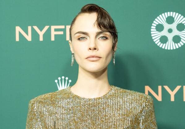 October 3, 2026, Bronx, New York, USA: Cara Delevingne wearing dress by Thom Browne attends screening of Club Kid during annual New York Film Festival at Alice Tully Hall at Lincoln Center in New York, NY on October 3, 2026. Bronx USA  - ZUMAr339 20261003_znp_r339_155 Copyright: xLevxRadinx