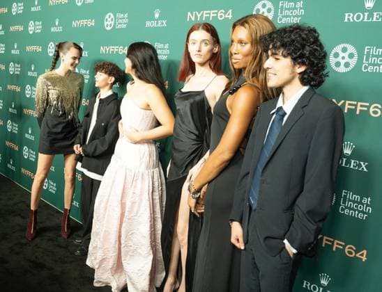 October 3, 2026, Bronx, New York, USA: Cara Delevingne, Reggie Absolom, Miss Benny, Alaska Riley, Saturn Rising and Eldar Isgandarov attend screening of Club Kid during annual New York Film Festival at Alice Tully Hall at Lincoln Center in New York, NY on October 3, 2026. Bronx USA - ZUMAr339 20261003_znp_r339_157 Copyright: xLevxRadinx