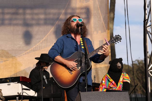 Hardly Strictly Bluegrass 2026 Jim James of My Morning Jacket performs during the 2026 Hardly Strictly Bluegrass Music Festival at Golden Gate Park on October 2, 2026 in San Francisco, California. San Francisco Golden Gate Park California United States Copyright: ximageSPACEx