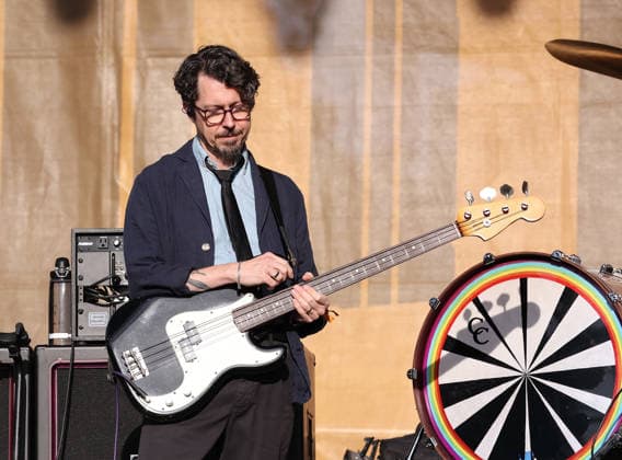 Hardly Strictly Bluegrass 2026 Tom Blankenship of My Morning Jacket performs during the 2026 Hardly Strictly Bluegrass Music Festival at Golden Gate Park on October 2, 2026 in San Francisco, California. San Francisco Golden Gate Park California United States Copyright: ximageSPACEx