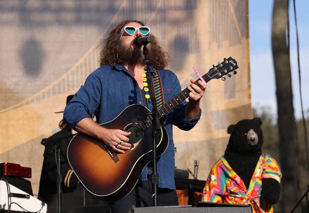 Hardly Strictly Bluegrass 2026 Jim James of My Morning Jacket performs during the 2026 Hardly Strictly Bluegrass Music Festival at Golden Gate Park on October 2, 2026 in San Francisco, California. San Francisco Golden Gate Park California United States Copyright: ximageSPACEx