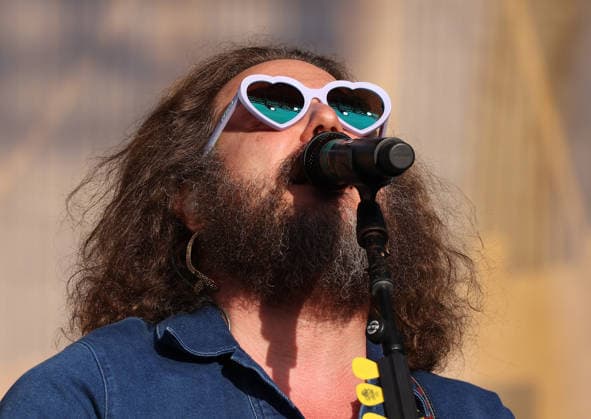 Hardly Strictly Bluegrass 2026 Jim James of My Morning Jacket performs during the 2026 Hardly Strictly Bluegrass Music Festival at Golden Gate Park on October 2, 2026 in San Francisco, California. San Francisco Golden Gate Park California United States Copyright: ximageSPACEx