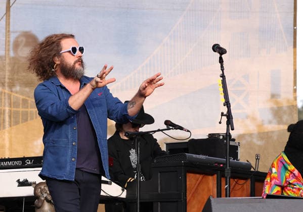 Hardly Strictly Bluegrass 2026 Jim James of My Morning Jacket performs during the 2026 Hardly Strictly Bluegrass Music Festival at Golden Gate Park on October 2, 2026 in San Francisco, California. San Francisco Golden Gate Park California United States Copyright: ximageSPACEx