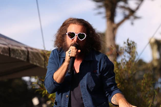 Hardly Strictly Bluegrass 2026 Jim James of My Morning Jacket performs during the 2026 Hardly Strictly Bluegrass Music Festival at Golden Gate Park on October 2, 2026 in San Francisco, California. San Francisco Golden Gate Park California United States Copyright: ximageSPACEx