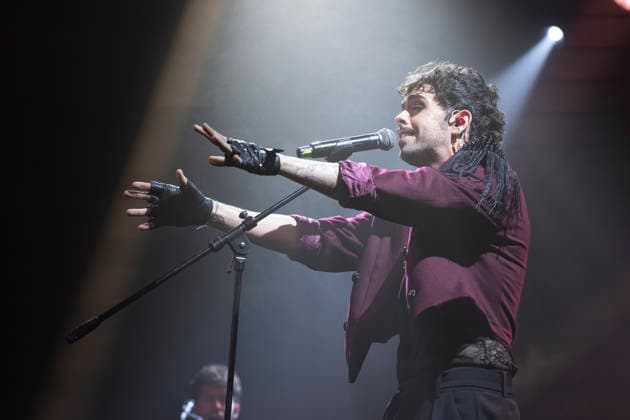 Iván Herzog Performing in Madrid, Spain - 03 Oct 2026 Artist Iván Herzog, performs live on stage during a performance at the Movistar Arena. Madrid Spain Copyright: xAtilanoxGarciax xSOPAxImagesx PHOTO10766