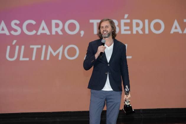 October 4, 2026: TO-45341 & x2013; Mexico City. October 3, 2026. Sandino Saravia wins an Ariel Award at the 68th Ariel Awards ceremony presented by the Mexican Academy of Cinematographic Arts and Sciences (AMACC), held at Churubusco Studios in Mexico City. Clasos.com.mx - ZUMAcs4_ 20261004_faa_cs4_015 Copyright: xMikaxRoblesx