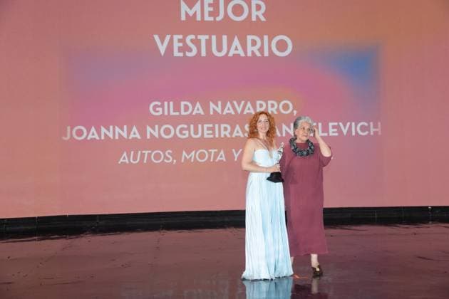 October 4, 2026: TO-45341 & x2013; Mexico City. October 3, 2026. Gilda navarro and Joanna Nogueiras wins an Ariel Award at the 68th Ariel Awards ceremony presented by the Mexican Academy of Cinematographic Arts and Sciences (AMACC), held at Churubusco Studios in Mexico City. Clasos.com.mx - ZUMAcs4_ 20261004_faa_cs4_016 Copyright: xMikaxRoblesx