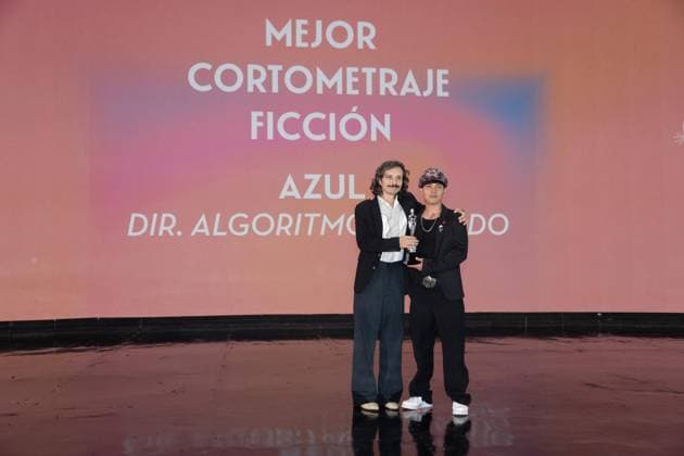 October 4, 2026: TO-45341 & x2013; Mexico City. October 3, 2026. Algoritmo Malvado wins an Ariel Award at the 68th Ariel Awards ceremony presented by the Mexican Academy of Cinematographic Arts and Sciences (AMACC), held at Churubusco Studios in Mexico City. Clasos.com.mx - ZUMAcs4_ 20261004_faa_cs4_017 Copyright: xMikaxRoblesx