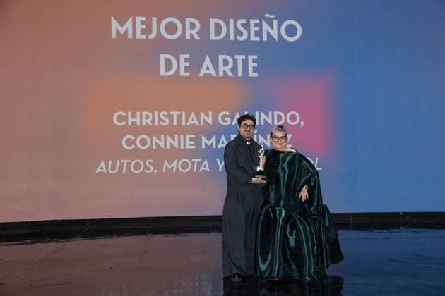 October 4, 2026: TO-45341 & x2013; Mexico City. October 3, 2026. Christian Galindo and Connie Martinez wins an Ariel Award at the 68th Ariel Awards ceremony presented by the Mexican Academy of Cinematographic Arts and Sciences (AMACC), held at Churubusco Studios in Mexico City. Clasos.com.mx - ZUMAcs4_ 20261004_faa_cs4_026 Copyright: xMikaxRoblesx