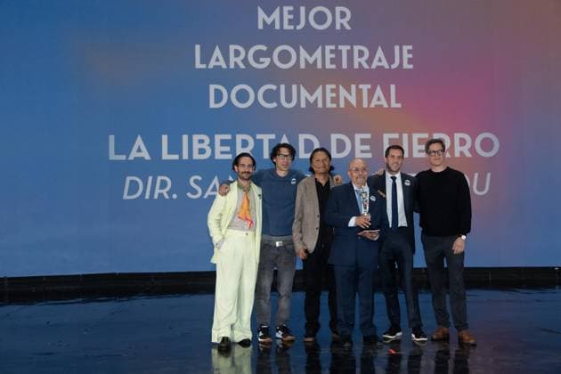 October 4, 2026: TO-45341 & x2013; Mexico City. October 3, 2026. Santiago Esteinou wins an Ariel Award at the 68th Ariel Awards ceremony presented by the Mexican Academy of Cinematographic Arts and Sciences (AMACC), held at Churubusco Studios in Mexico City. Clasos.com.mx - ZUMAcs4_ 20261004_faa_cs4_036 Copyright: xMikaxRoblesx