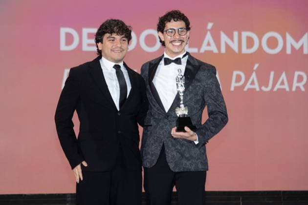 October 4, 2026: TO-45341 & x2013; Mexico City. October 3, 2026. Diego Martinez Gutierrez wins an Ariel Award at the 68th Ariel Awards ceremony presented by the Mexican Academy of Cinematographic Arts and Sciences (AMACC), held at Churubusco Studios in Mexico City. Clasos.com.mx - ZUMAcs4_ 20261004_faa_cs4_041 Copyright: xMikaxRoblesx
