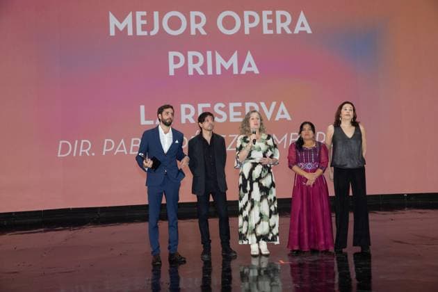 October 4, 2026: TO-45341 & x2013; Mexico City. October 3, 2026. Pablo Perez Lombardini wins an Ariel Award at the 68th Ariel Awards ceremony presented by the Mexican Academy of Cinematographic Arts and Sciences (AMACC), held at Churubusco Studios in Mexico City. Clasos.com.mx - ZUMAcs4_ 20261004_faa_cs4_084 Copyright: xMikaxRoblesx