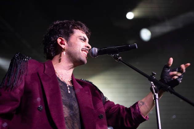 October 3, 2026, Madrid, Spain: Artist Ivan Herzog, performs live on stage during a performance at the Movistar Arena. Madrid Spain  - ZUMAs197 20261003_aaa_s197_209 Copyright: xAtilanoxGarciax