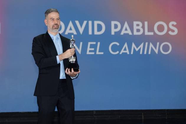 October 4, 2026: TO-45341 & x2013; Mexico City. October 3, 2026. David Pablos wins an Ariel Award at the 68th Ariel Awards ceremony presented by the Mexican Academy of Cinematographic Arts and Sciences (AMACC), held at Churubusco Studios in Mexico City. Clasos.com.mx - ZUMAcs4_ 20261004_faa_cs4_095 Copyright: xMikaxRoblesx
