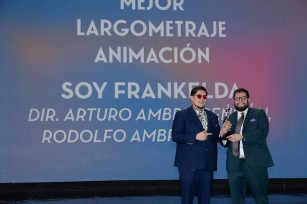 October 4, 2026: TO-45341 & x2013; Mexico City. October 3, 2026. Arturo Ambriz and Rodolfo Ambriz wins an Ariel Award at the 68th Ariel Awards ceremony presented by the Mexican Academy of Cinematographic Arts and Sciences (AMACC), held at Churubusco Studios in Mexico City. Clasos.com.mx - ZUMAcs4_ 20261004_faa_cs4_096 Copyright: xMikaxRoblesx