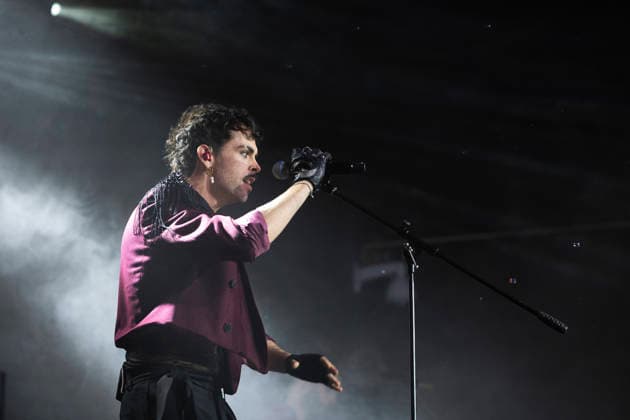 October 3, 2026, Madrid, Spain: Artist Ivan Herzog, performs live on stage during a performance at the Movistar Arena. Madrid Spain  - ZUMAs197 20261003_aaa_s197_216 Copyright: xAtilanoxGarciax