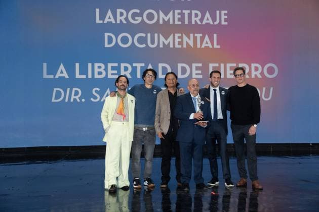 October 4, 2026: TO-45341 & x2013; Mexico City. October 3, 2026. Santiago Esteinou wins an Ariel Award at the 68th Ariel Awards ceremony presented by the Mexican Academy of Cinematographic Arts and Sciences (AMACC), held at Churubusco Studios in Mexico City. Clasos.com.mx - ZUMAcs4_ 20261004_faa_cs4_097 Copyright: xMikaxRoblesx