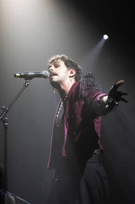 October 3, 2026, Madrid, Spain: Artist Ivan Herzog, performs live on stage during a performance at the Movistar Arena. Madrid Spain  - ZUMAs197 20261003_aaa_s197_223 Copyright: xAtilanoxGarciax