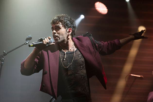 October 3, 2026, Madrid, Spain: Artist Ivan Herzog, performs live on stage during a performance at the Movistar Arena. Madrid Spain  - ZUMAs197 20261003_aaa_s197_227 Copyright: xAtilanoxGarciax