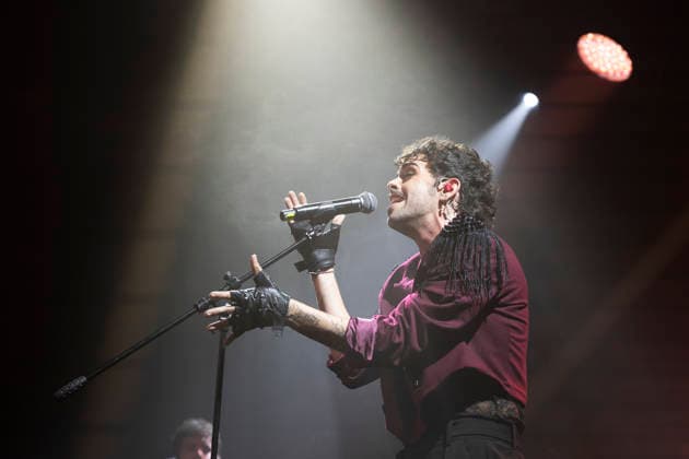 October 3, 2026, Madrid, Spain: Artist Ivan Herzog, performs live on stage during a performance at the Movistar Arena. Madrid Spain  - ZUMAs197 20261003_aaa_s197_230 Copyright: xAtilanoxGarciax