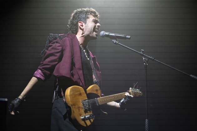October 3, 2026, Madrid, Spain: Artist Ivan Herzog, performs live on stage during a performance at the Movistar Arena. Madrid Spain - ZUMAs197 20261003_aaa_s197_217 Copyright: xAtilanoxGarciax