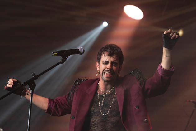 October 3, 2026, Madrid, Spain: Artist Ivan Herzog, performs live on stage during a performance at the Movistar Arena. Madrid Spain - ZUMAs197 20261003_aaa_s197_231 Copyright: xAtilanoxGarciax