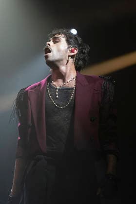 October 3, 2026, Madrid, Spain: Artist Ivan Herzog, performs live on stage during a performance at the Movistar Arena. Madrid Spain - ZUMAs197 20261003_aaa_s197_232 Copyright: xAtilanoxGarciax