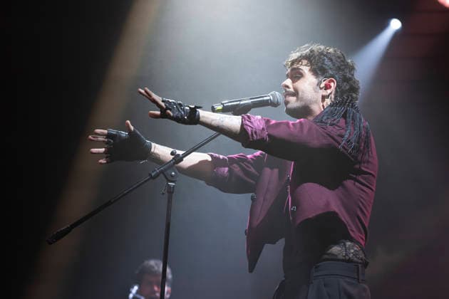 October 3, 2026, Madrid, Spain: Artist Ivan Herzog, performs live on stage during a performance at the Movistar Arena. Madrid Spain - ZUMAs197 20261003_aaa_s197_234 Copyright: xAtilanoxGarciax