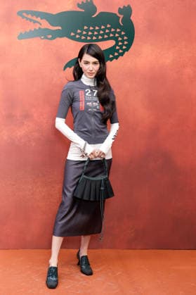 Davika Hoorne at the photocall for the Lacoste Women s Ready-to-Wear Spring Summer 2027 show during Paris Fashion Week (PFW) at Roland Garros in Paris, France, on October 4, 2026. Olivier Borde, bestimage. Photocall at the Lacoste Women’s Ready-to-Wear Spring Summer 2027 show as part of Paris Fashion Week on October 4, 2026, in Paris, France. Paris, France  Copyright: xOLIVIERxBORDEx xBESTIMAGExOLIVIERxBORDEx xBESTIMAGEx