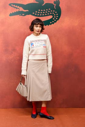Mariam Mikadze at the photocall for the Lacoste Women’s Ready-to-Wear Spring Summer 2027 show during Paris Fashion Week (PFW) at Roland Garros in Paris, France, on October 4, 2026. Olivier Borde, bestimage. Photocall at the Lacoste Women’s Ready-to-Wear Spring Summer 2027 show as part of Paris Fashion Week on October 4, 2026, in Paris, France. Paris, France  Copyright: xOLIVIERxBORDEx xBESTIMAGExOLIVIERxBORDEx xBESTIMAGEx