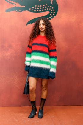 Deba Hekmat at the photocall for the Lacoste Women’s Ready-to-Wear Spring Summer 2027 show during Paris Fashion Week (PFW) at Roland Garros in Paris, France, on October 4, 2026. Olivier Borde, bestimage. Photocall at the Lacoste Women’s Ready-to-Wear Spring Summer 2027 show as part of Paris Fashion Week on October 4, 2026, in Paris, France. Paris, France  Copyright: xOLIVIERxBORDEx xBESTIMAGExOLIVIERxBORDEx xBESTIMAGEx
