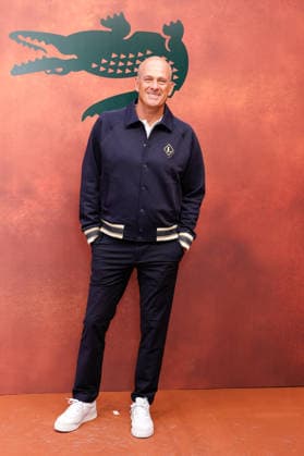 Guy Forget at the photocall for the Lacoste Women’s Ready-to-Wear Spring Summer 2027 show during Paris Fashion Week (PFW) at Roland Garros in Paris, France, on October 4, 2026. Olivier Borde, bestimage. Photocall at the Lacoste Women’s Ready-to-Wear Spring Summer 2027 show as part of Paris Fashion Week on October 4, 2026, in Paris, France. Paris, France  Copyright: xOLIVIERxBORDEx xBESTIMAGExOLIVIERxBORDEx xBESTIMAGEx