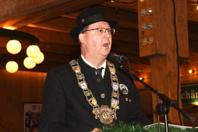 Christian Kühn Landesschützenmeister München 04.10.2026 Theresienwiesn Oktoberfest- Schützen Festzelt Landesschießens Siegerehrung des diesjährigen Schützenkönige Foto München