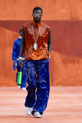 PFW Lacoste - Runway LZ A model walks the runway during the Lacoste Womenswear Spring Summer 2027 show as part of Paris Fashion Week on October 4, 2026 at Roland Garros in Paris, France. Photo by Laurent Zabulon ABACAPRESS.COM  Copyright: xZabulonxLaurent ABACAx