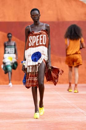 PFW Lacoste - Runway LZ A model walks the runway during the Lacoste Womenswear Spring Summer 2027 show as part of Paris Fashion Week on October 4, 2026 at Roland Garros in Paris, France. Photo by Laurent Zabulon ABACAPRESS.COM  Copyright: xZabulonxLaurent ABACAx
