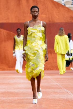 PFW Lacoste - Runway LZ A model walks the runway during the Lacoste Womenswear Spring Summer 2027 show as part of Paris Fashion Week on October 4, 2026 at Roland Garros in Paris, France. Photo by Laurent Zabulon ABACAPRESS.COM  Copyright: xZabulonxLaurent ABACAx