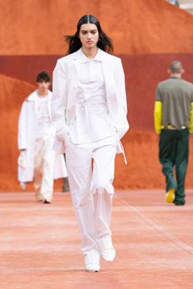PFW Lacoste - Runway LZ A model walks the runway during the Lacoste Womenswear Spring Summer 2027 show as part of Paris Fashion Week on October 4, 2026 at Roland Garros in Paris, France. Photo by Laurent Zabulon ABACAPRESS.COM  Copyright: xZabulonxLaurent ABACAx