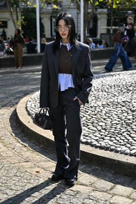 PFW Miu Miu Outside Arrivals Momo arriving at the Miu Miu show during Paris Fashion Week, in Paris, France on 4 October 2026. Photo by Julien Reynaud APS-Medias ABACAPRESS.COM Paris France  Copyright: xReynaudxJulien APS-Medias ABACAx