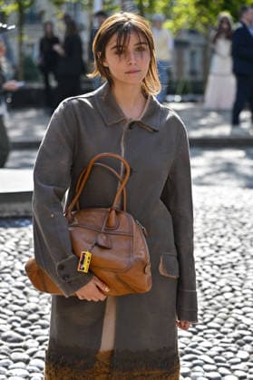 PFW Miu Miu Outside Arrivals Vittoria de Savoie arriving at the Miu Miu show during Paris Fashion Week, in Paris, France on 4 October 2026. Photo by Julien Reynaud APS-Medias ABACAPRESS.COM Paris France  Copyright: xReynaudxJulien APS-Medias ABACAx