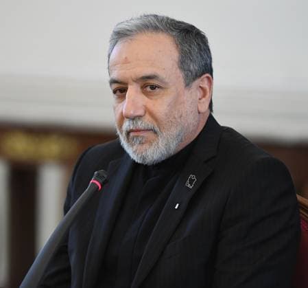 (261004) -- TEHRAN, Oct. 4, 2026 -- Iran s Foreign Minister Seyed Abbas Araghchi is pictured during a meeting with foreign ambassadors and diplomats in Tehran, Iran, Oct. 4, 2026. Araghchi said here on Sunday the country is still ready to achieve a just and honorable solution through diplomacy, but it will give a more crushing response if the enemies once again resort to military actions. Araghchi also highlighted Iran s seriousness and decisiveness in both defending itself and advancing diplomacy at a meeting with foreign ambassadors and diplomats. Shadati) IRAN-TEHRAN-FM-FOREIGN AMBASSADORS AND DIPLOMATS-MEETING ShaxDati 
