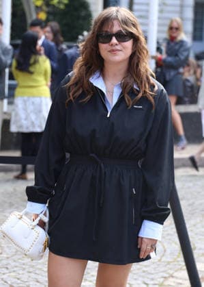 Louane at the Miu Miu Women’s Ready-to-Wear Spring Summer 2027 fashion show during Paris Fashion Week (PFW) on October 4, 2026. Denis Guignebourg, Bestimage. Miu Miu Women’s’s Ready-to-Wear Spring Summer 2027 Collection at Paris Fashion Week (PFW) on October 4, 2026, Paris, France  Copyright: xDenisxGuignebourgx xBestimagexDenisxGuignebourgx xBestimagex