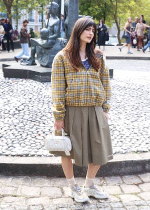 Marguerite at the Miu Miu Women’s Ready-to-Wear Spring Summer 2027 fashion show during Paris Fashion Week (PFW) on October 4, 2026. Photo by Denis Guignebourg, Bestimage. Miu Miu Women’s’s Ready-to-Wear Collection Spring Summer 2027 at Paris Fashion Week (PFW) on October 4, 2026, Paris, France  Copyright: xDenisxGuignebourgx xBestimagexDenisxGuignebourgx xBestimagex