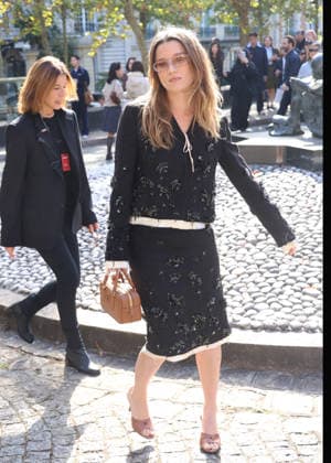 Rain Spencer at the Miu Miu Women’s Ready-to-Wear Spring Summer 2027 fashion show during Paris Fashion Week (PFW) on October 4, 2026. Denis Guignebourg, Bestimage. Miu Miu Women’s’s Ready-to-Wear Collection Spring Summer 2027 at Paris Fashion Week (PFW) on October 4, 2026, Paris, France  Copyright: xDenisxGuignebourgx xBestimagexDenisxGuignebourgx xBestimagex