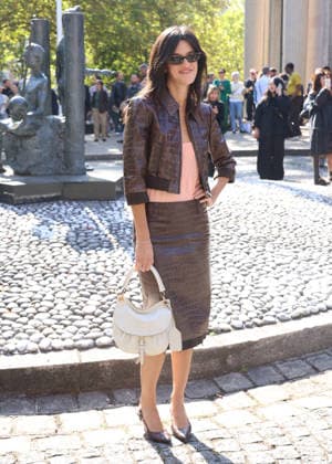 Suzanne Lindon at the Miu Miu Women’s Ready-to-Wear Spring Summer 2027 fashion show during Paris Fashion Week (PFW) on October 4, 2026. Denis Guignebourg, Bestimage. Miu Miu Women’s’s Ready-to-Wear Collection Spring Summer 2027 at Paris Fashion Week (PFW) on October 4, 2026, Paris, France  Copyright: xDenisxGuignebourgx xBestimagexDenisxGuignebourgx xBestimagex