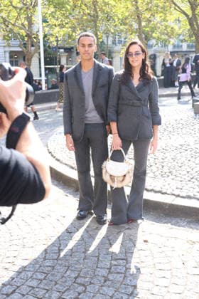 Alexandre Grimaldi Coste and Pauline Ducruet at the Miu Miu Women’s Ready-to-Wear Spring Summer 2027 fashion show during Paris Fashion Week (PFW) on October 4, 2026. Denis Guignebourg, Bestimage. Miu Miu Women’s’s Ready-to-Wear Collection Spring Summer 2027 at Paris Fashion Week (PFW) on October 4, 2026, Paris, France  Copyright: xDenisxGuignebourgx xBestimagexDenisxGuignebourgx xBestimagex