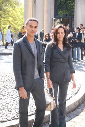 Alexandre Grimaldi Coste and Pauline Ducruet at the Miu Miu Women’s Ready-to-Wear Spring Summer 2027 fashion show during Paris Fashion Week (PFW) on October 4, 2026. Denis Guignebourg, Bestimage. Miu Miu Women’s’s Ready-to-Wear Collection Spring Summer 2027 at Paris Fashion Week (PFW) on October 4, 2026, Paris, France  Copyright: xDenisxGuignebourgx xBestimagexDenisxGuignebourgx xBestimagex