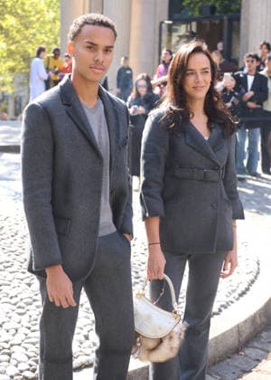 Alexandre Grimaldi Coste and Pauline Ducruet at the Miu Miu Women’s Ready-to-Wear Spring Summer 2027 fashion show during Paris Fashion Week (PFW) on October 4, 2026. Denis Guignebourg, Bestimage. Miu Miu Women’s’s Ready-to-Wear Collection Spring Summer 2027 at Paris Fashion Week (PFW) on October 4, 2026, Paris, France  Copyright: xDenisxGuignebourgx xBestimagexDenisxGuignebourgx xBestimagex