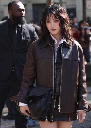 Minnie at the Miu Miu Women’s Ready-to-Wear Spring Summer 2027 fashion show during Paris Fashion Week (PFW) on October 4, 2026. Denis Guignebourg, Bestimage. Miu Miu Women’s Ready-to-Wear Collection Spring Summer 2027 at Paris Fashion Week (PFW) on October 4, 2026, Paris, France  Copyright: xDenisxGuignebourgx xBestimagexDenisxGuignebourgx xBestimagex