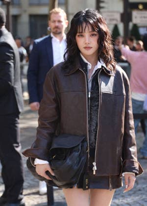Minnie at the Miu Miu Women’s Ready-to-Wear Spring Summer 2027 fashion show during Paris Fashion Week (PFW) on October 4, 2026. Denis Guignebourg, Bestimage. Miu Miu Women’s Ready-to-Wear Collection Spring Summer 2027 at Paris Fashion Week (PFW) on October 4, 2026, Paris, France  Copyright: xDenisxGuignebourgx xBestimagexDenisxGuignebourgx xBestimagex
